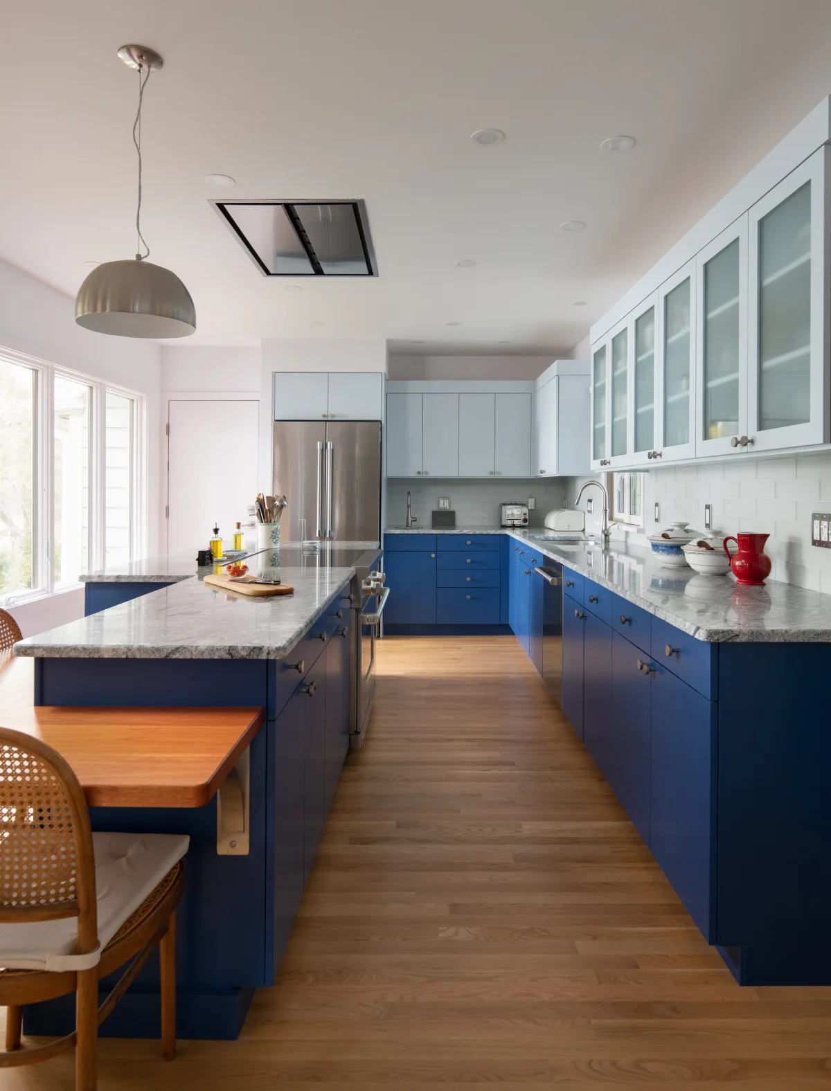 Concord modern kitchen in blue